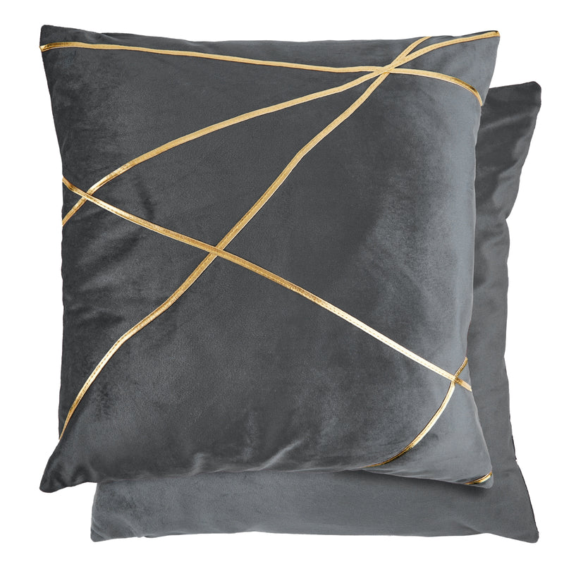 Vancouver - Cushion Cover in Silver