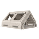 Outsunny Inflatable Tent, 4 Season Hot Tent 10000mm Waterproof, Khaki