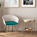 Velvet Holland Luxury Seat Pad in Emerald Green