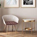 Velvet Holland Luxury Seat Pad in Heather