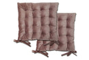 Velvet Holland Luxury Seat Pad in Heather