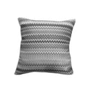 Venice Jacquard Cushion Cover in Silver