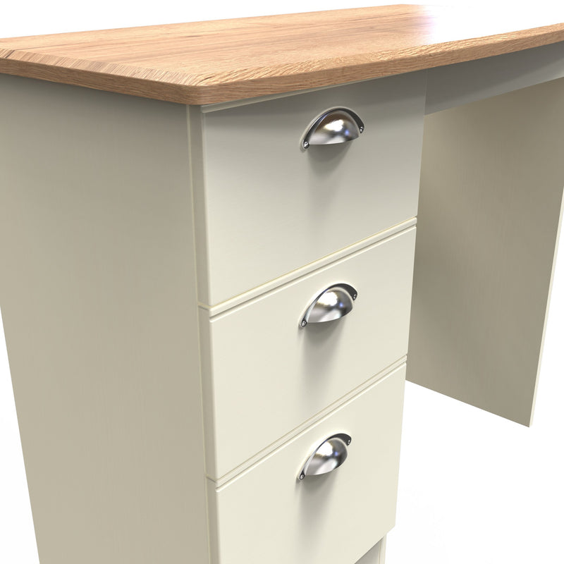 Westminster Ready Assembled Vanity in Cream Ash & Riviera Oak
