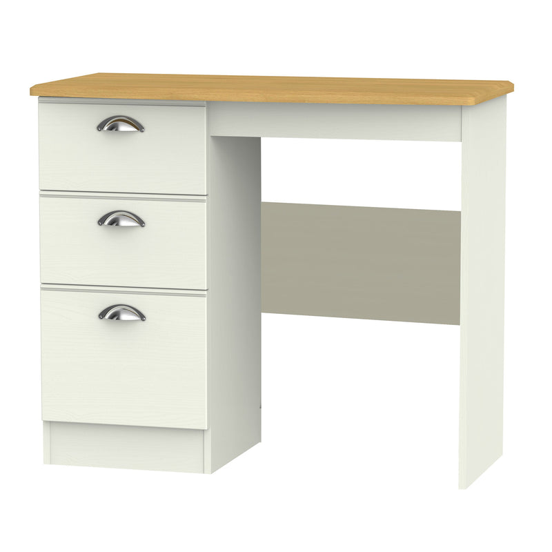 Westminster Ready Assembled Vanity in Cream Ash & Riviera Oak