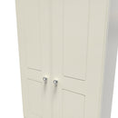 Westminster Ready Assembled 2 Door 2 Drawer Wardrobe in Cream Ash & Riviera Oak
