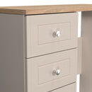 Lynton Ready Assembled Vanity in Kashmir Ash & Bardolino Oak