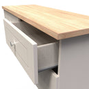 Lynton Ready Assembled 4 Drawer Bed Box In Kashmir Ash & Bardolino Oak