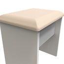 Lynton Ready Assembled Stool in Porcelain Ash & Bardolino Oak