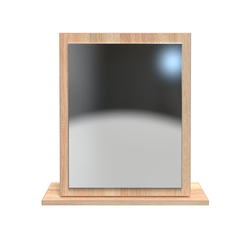 Lynton Ready Assembled Mirror In Kashmir Ash & Bardolino Oak