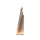 Lynton Ready Assembled Mirror in Porcelain Ash & Bardolino Oak