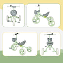 Toddler Tricycle with Front Basket for Ages 2-5 Years Boys and Girls
