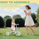 Toddler Tricycle with Front Basket for Ages 2-5 Years Boys and Girls