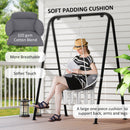 Outsunny Hammock Chair, Boho Hanging Swing Chair with Cushion