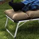 Outsunny Sun Lounger Cushion Only, Garden Lounge Chair Cushion