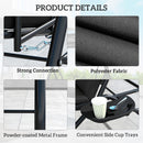 Outsunny 3 Seater Garden Swing Seat Bed, Convertible Swing Chair