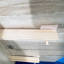 HOMCOM Folding Dining Table Extendable Kitchen Table Drop Leaf Table For 2-4