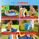AIYAPLAY Inflatable Bounce House With Slide Pool/Ball Pit For Outdoor