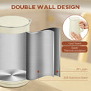 HOMCOM 1.5L 3000W Fast Boil Electric Kettle and 2 Slice Toaster Set