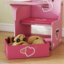 AIYAPLAY Kids Table And Chair Set, Toddler Desk Chair With Storage Bins