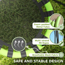 AIYAPLAY Kid Nest Swing Seat, 100cm Diameter Round Saucer Swing Set, Black