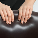 HOMCOM PU Leather Office Chair Swivel Home Computer Desk Chair, Dark Brown