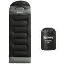 Outsunny Sleeping Bag For Adults, Lightweight & Compact Sleeping Bag, Black