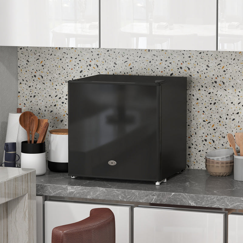 HOMCOM 35L Tabletop Freezer with Removable Wire Shelf and Two Keys