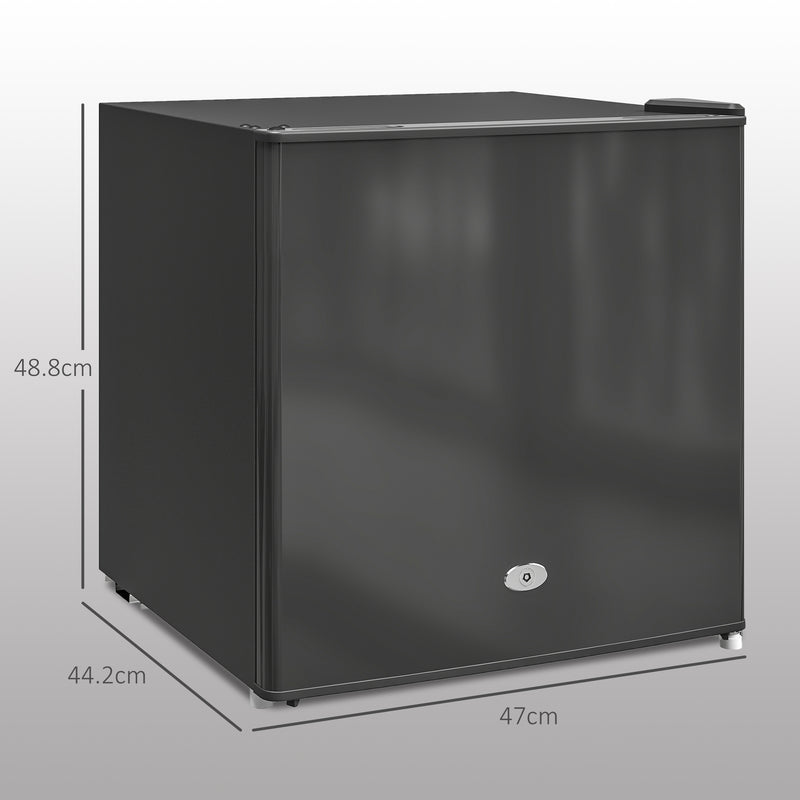 HOMCOM 35L Tabletop Freezer with Removable Wire Shelf and Two Keys