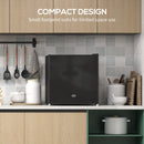 HOMCOM 35L Tabletop Freezer with Removable Wire Shelf and Two Keys