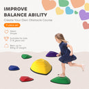 AIYAPLAY 6 Pieces Stepping Stones for Balance and Motor Skills