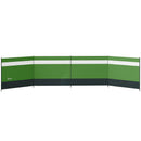 Outsunny Camping Windbreaks with Clear Windows, Army Green