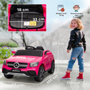 AIYAPLAY Mercedes-Benz GLC Licensed Kids Ride on Car with Remote,