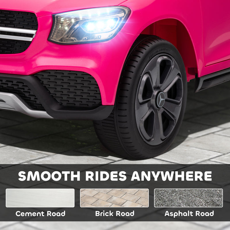 AIYAPLAY Mercedes-Benz GLC Licensed Kids Ride on Car with Remote,