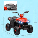 AIYAPLAY 12V Kids Electric Quad Bike with 4 Wheels Spring Suspension