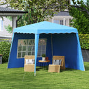 Outsunny 2.4 X 2.4m UV50+ Pop Up Gazebo Canopy Tent With Carry Bag