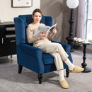 HOMCOM Accent Armchair Home Furniture Retro Tufted Club Fabric
