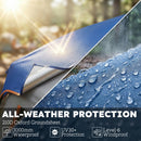 Outsunny Camping Tent 3000mm Waterproof 4-6  Person Blue