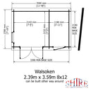 Walsoken Log Cabin With Storage