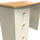Byland Ready Assembled Vanity in Cream Ash & Modern Oak