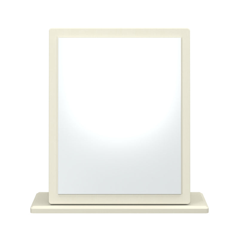 Byland Ready Assembled Mirror in Cream Ash & Modern Oak