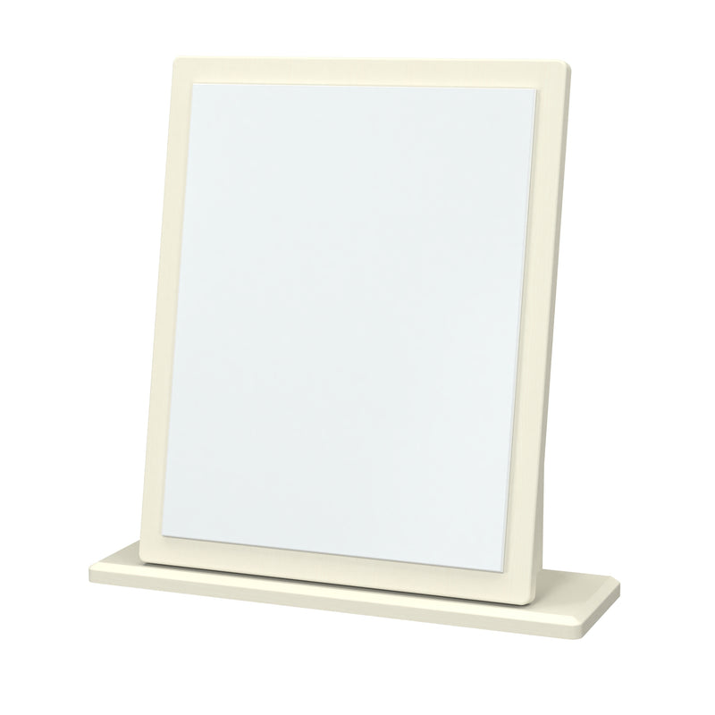 Byland Ready Assembled Mirror in Cream Ash & Modern Oak