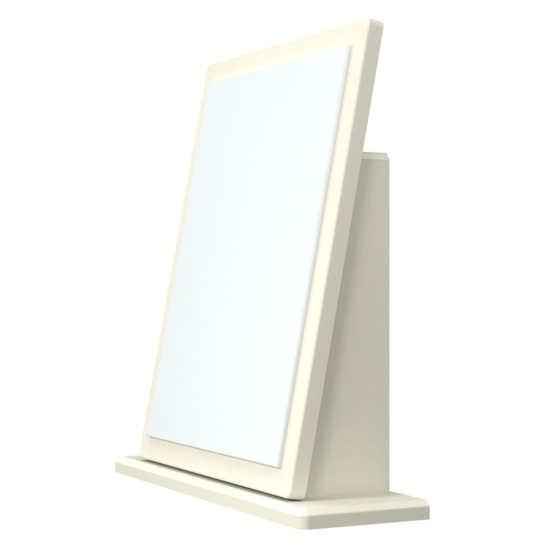 Byland Ready Assembled Mirror in Cream Ash & Modern Oak