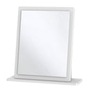 Byland Ready Assembled Mirror in White Ash