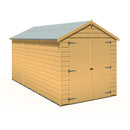 Warwick 6 X 12 Shiplap Apex Double Door Shed