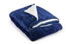 Weighted Sherpa Blanket in Navy