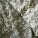 Fusion Winter Foliage Duvet Cover Set in Green