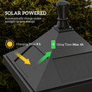 Outsunny 1.3 M LED Garden Lamp Post Light, Waterproof IP44, Cool White
