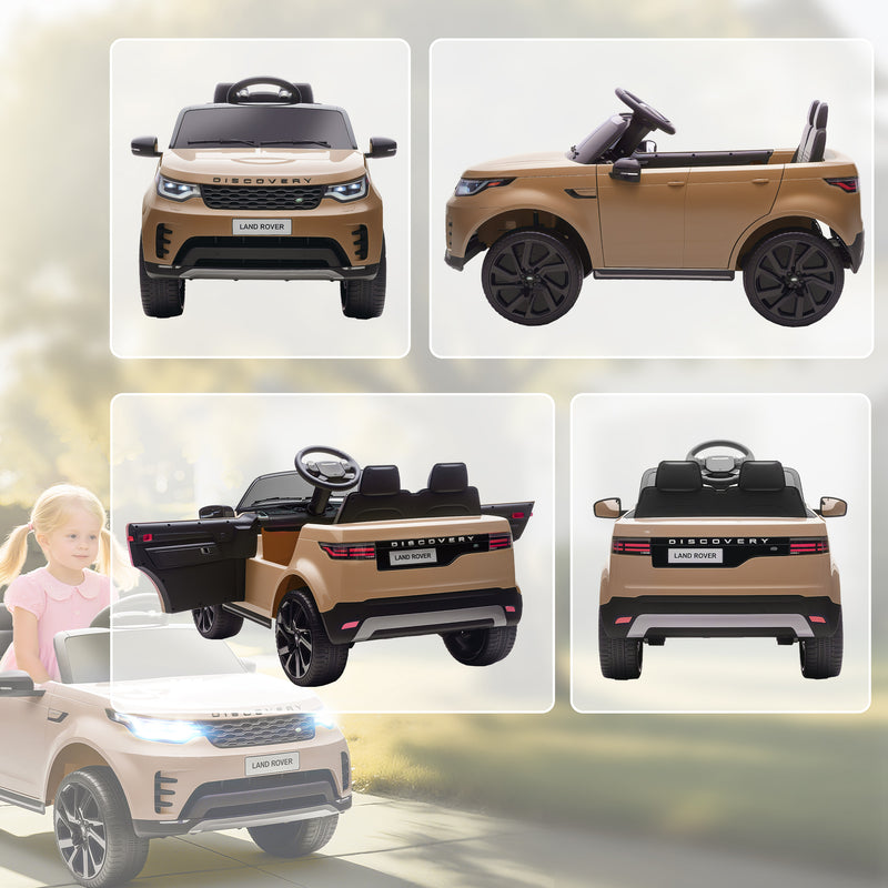 AIYAPLAY Land Rover Discovery Licensed 12V Kids Electric Car w/ Remote