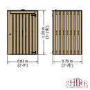 Wheelie Bin Single Store