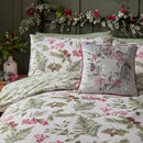 D & D Winter Sprigs Duvet Cover Set in Green